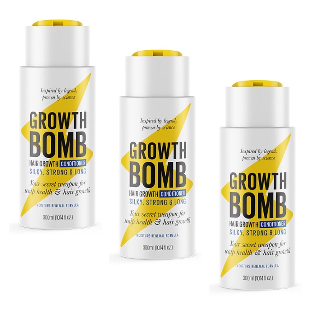 Growth Bomb Conditioner 300mL Pack of 3