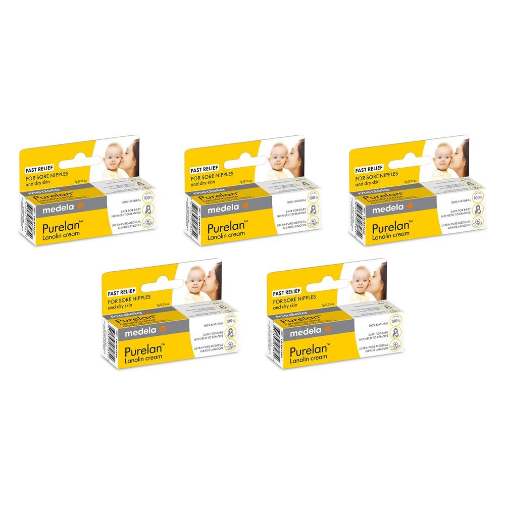 Medela Purelan Lanolin Cream 7g Pack of 5