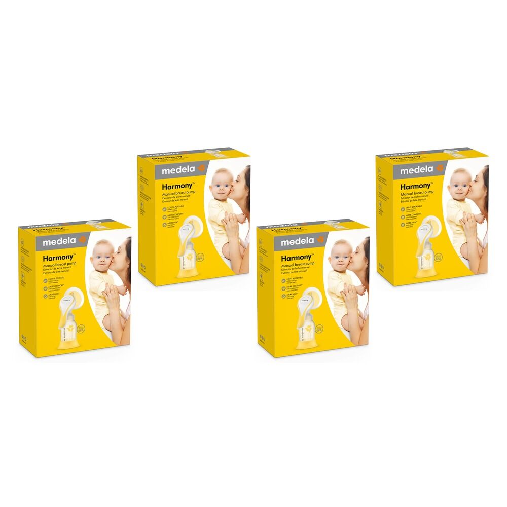 Medela Harmony Manual Breast Pump Pack of 4