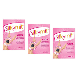 Silky Mit Hair Removal Glove 3 Pack Bundle of 3