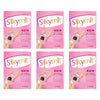 Silky Mit Hair Removal Glove 3 Pack Bundle of 6