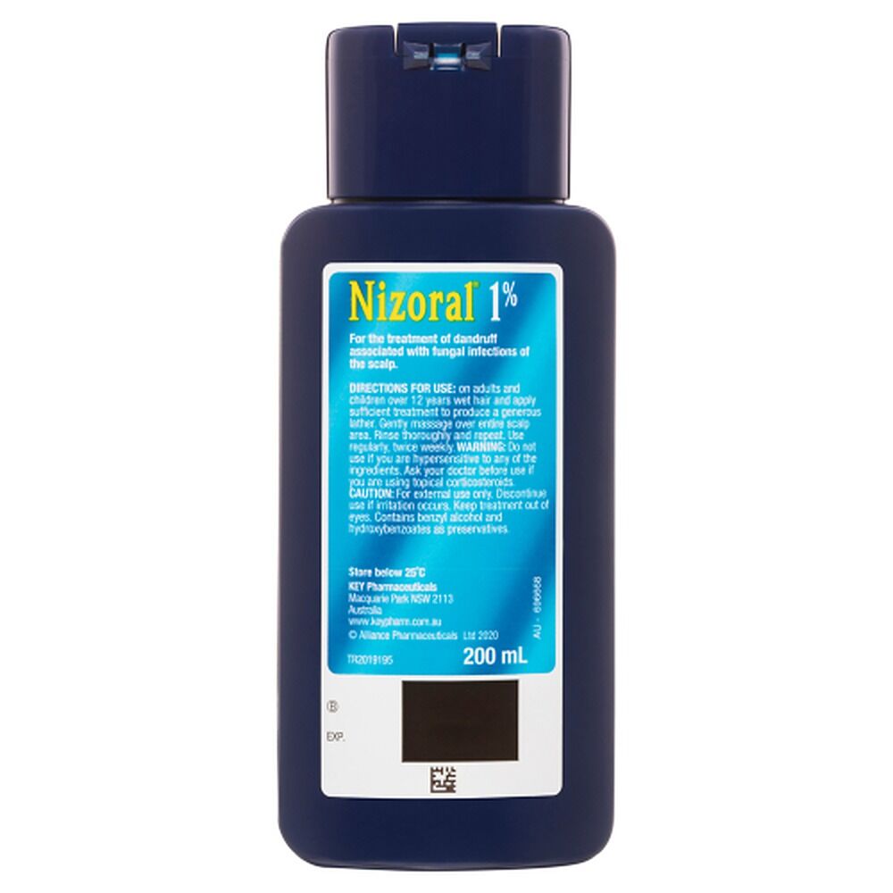 Nizoral 1% Anti-Dandruff Treatment Shampoo 200mL