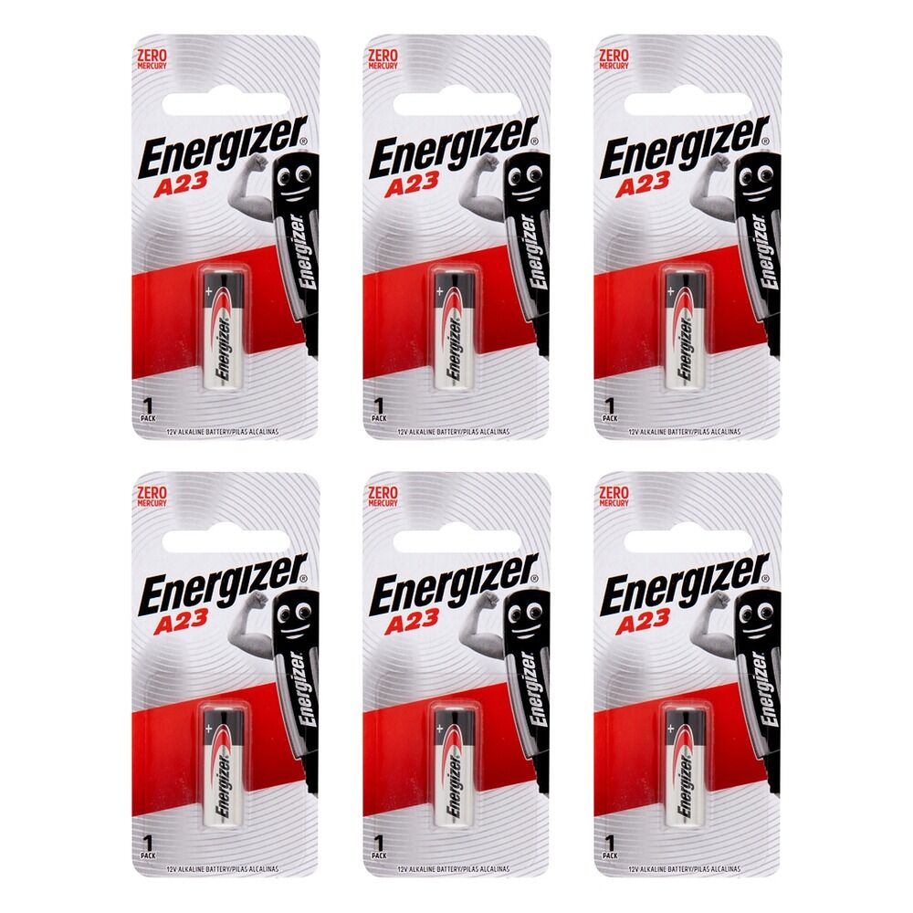 Energizer Alkaline A23 12V Battery Pack of 6