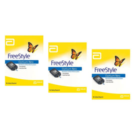 Abbott Freestyle Optium Neo Blood Glucose Ketone Meter Pack of 3