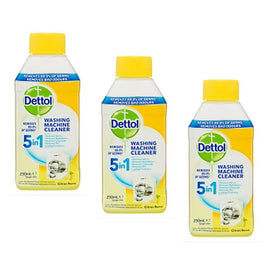 Dettol Washing Machine Cleaner Citrus 250mL Pack of 3