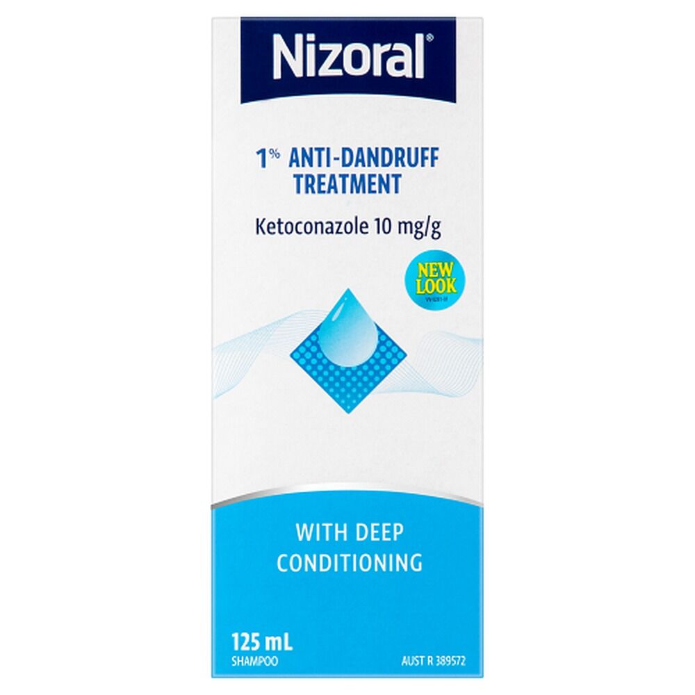 Nizoral 1% Anti-Dandruff Treatment Shampoo 125mL