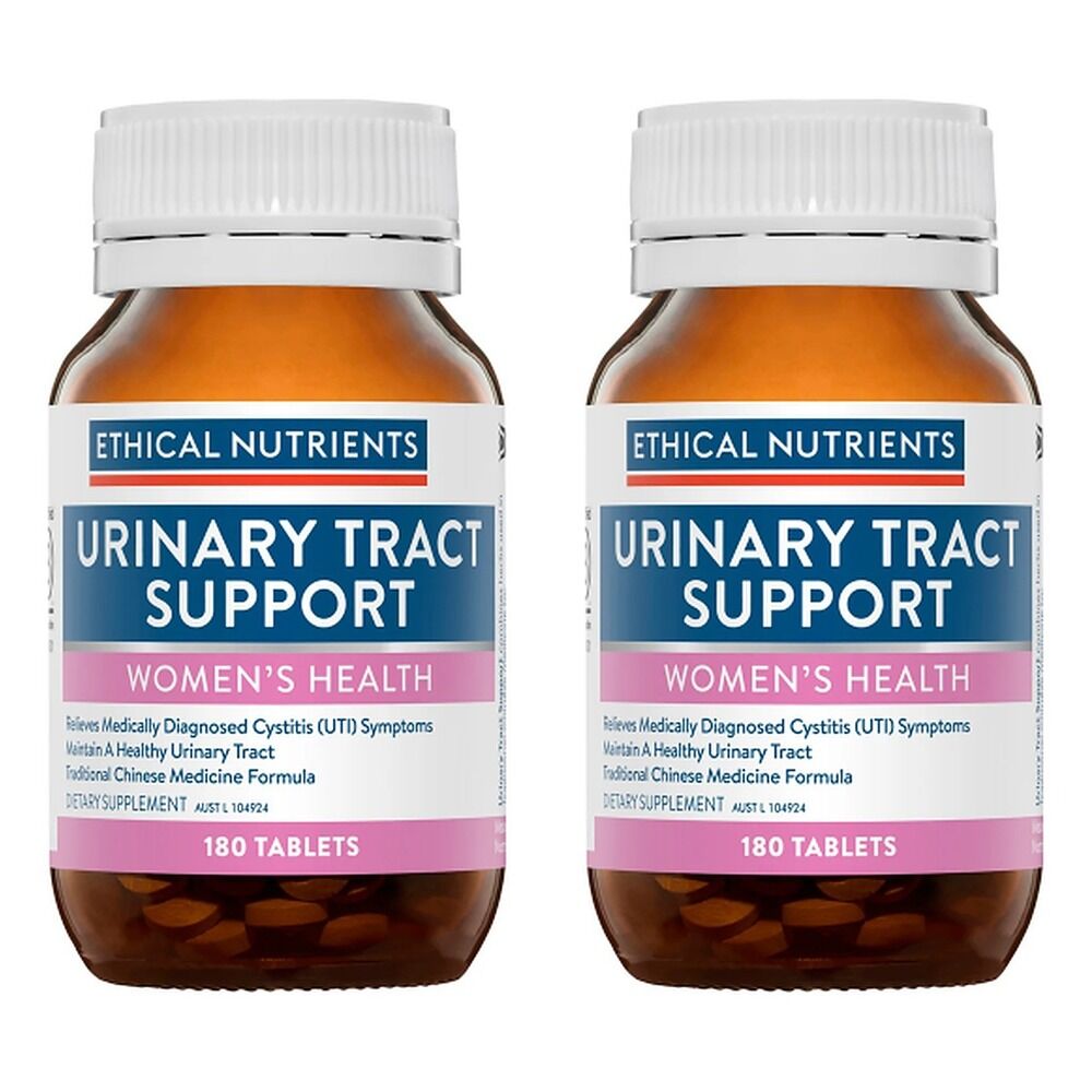 Ethical Nutrients Urinary Tract Support Women's Health 180 Tablets Pack of 2
