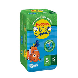 Huggies Little Swimmers Swim Pants Size S 7-12kg 12 Pack x 3