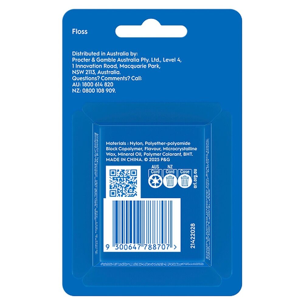 Oral-B Satin Tape Dental Floss Mint 25m