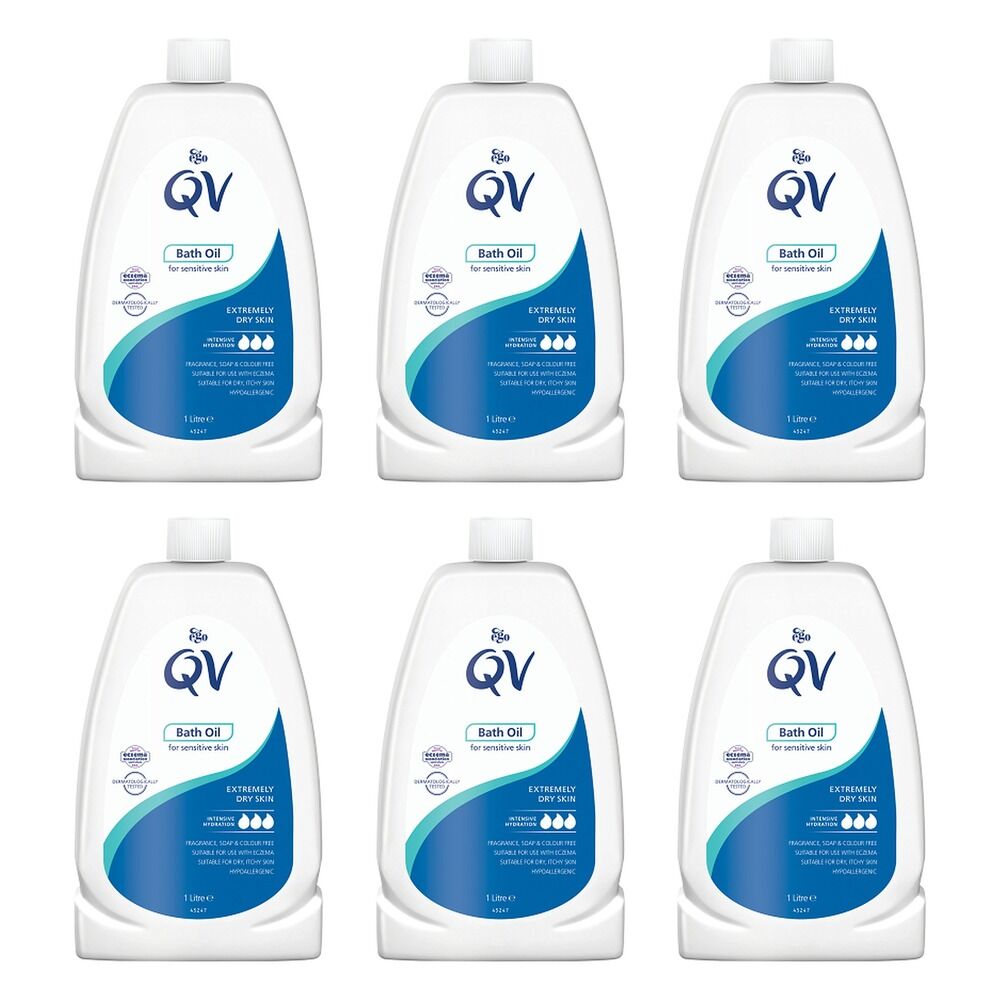 Ego QV Bath Oil 1L Pack of 6