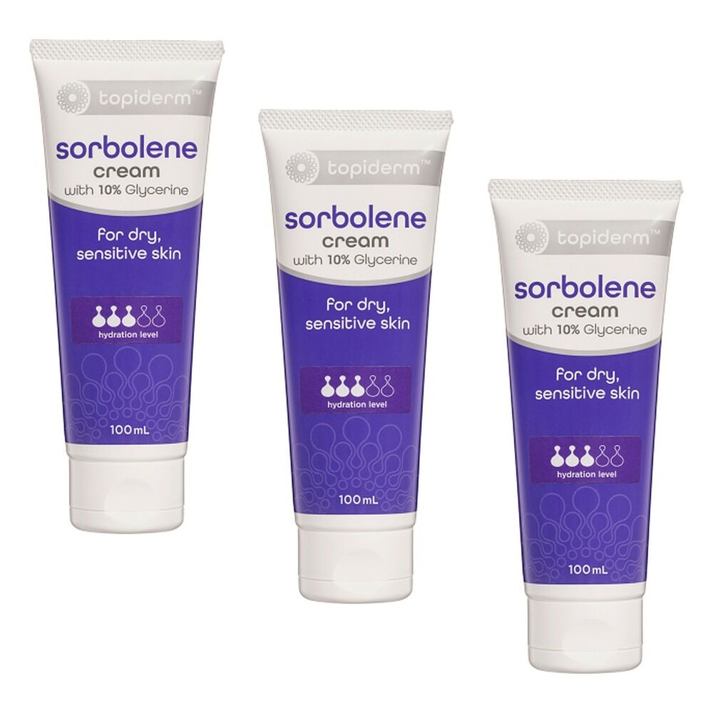 Topiderm Sorbolene Cream 100g Pack of 3