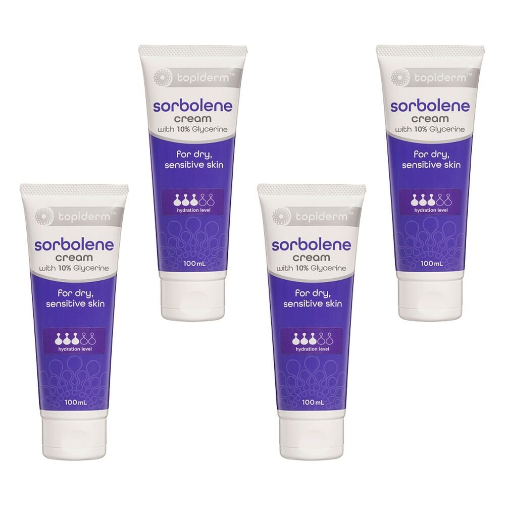 Topiderm Sorbolene Cream 100g Pack of 4