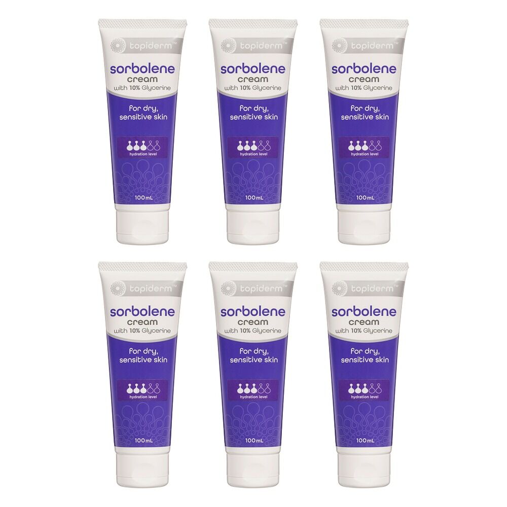 Topiderm Sorbolene Cream 100g Pack of 6