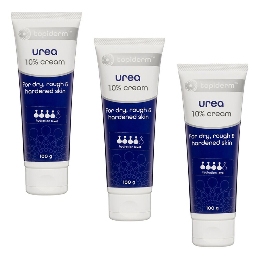 Topiderm Urea 10% Cream 100g Pack of 3
