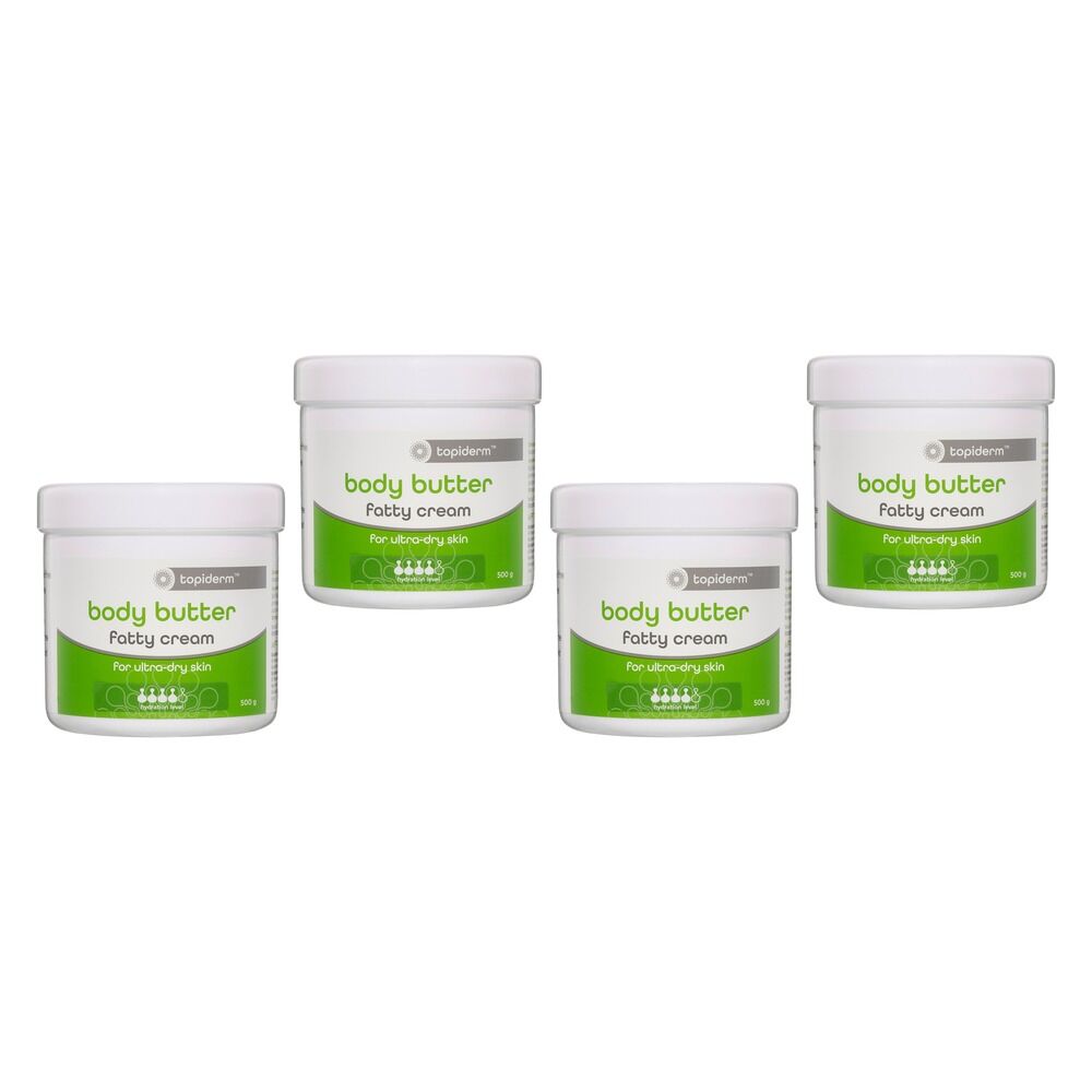 Topiderm Body Butter Fatty Cream 500g Pack of 4