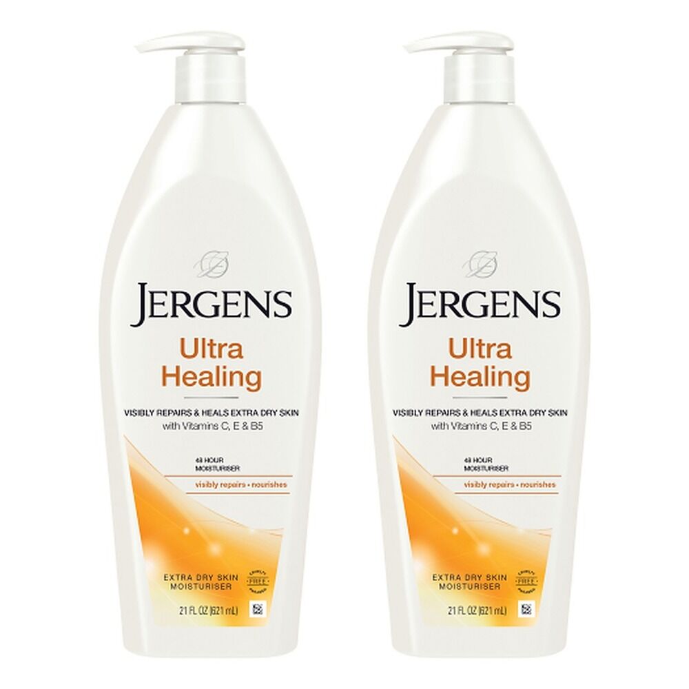 Jergens Ultra Healing Moisturiser 621mL x 6 Bundle of 2