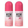 Mum Dry Antiperspirant Roll-On Deodorant Cool Pink 50mL Pack of 2