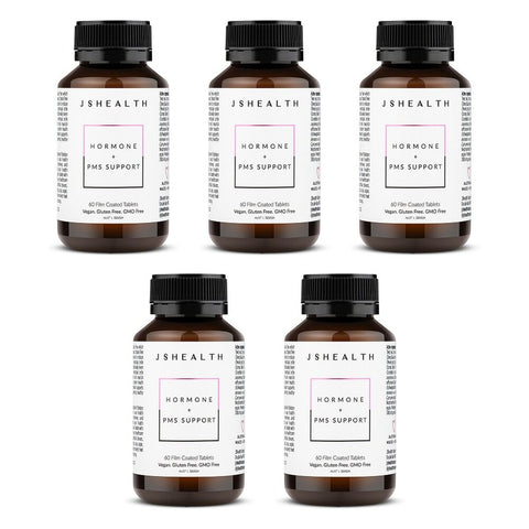 JSHealth Hormone + PMS Support 60 Tablets Pack of 5