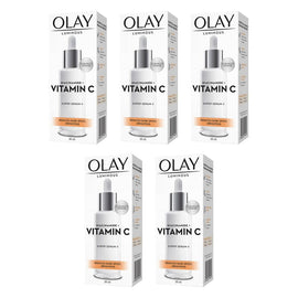Olay Luminous Niacinamide + Vitamin C Super Face Serum 30mL Pack of 5