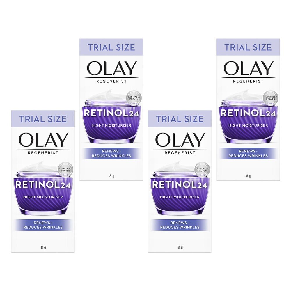 Olay Retinol24 Mini Face Cream 8g x 3 Bundle of 4