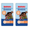 Huggies Little Swimmers Medium Swim Pants, Pack of 11 x 3 Bundle of 2
