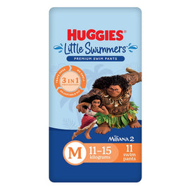 Huggies Little Swimmers Medium Swim Pants, Pack of 11 x 3