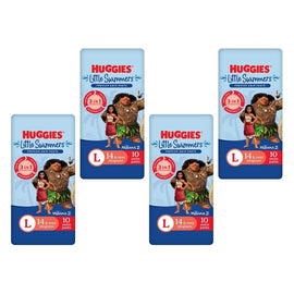 Huggies Little Swimmers Large Swim Pants, Pack of 10 x 3 Bundle of 4
