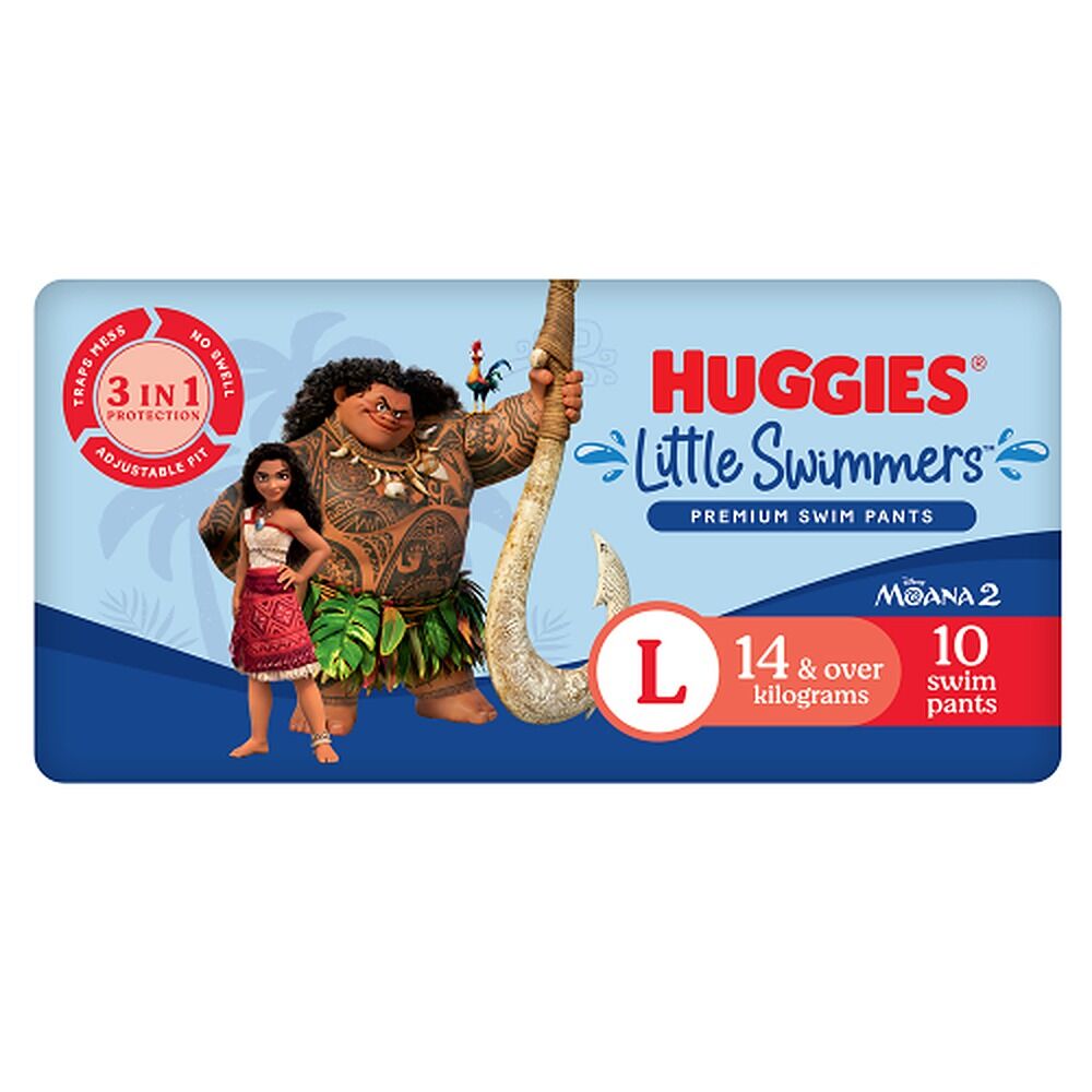 Huggies Little Swimmers Large Swim Pants, Pack of 10 x 3