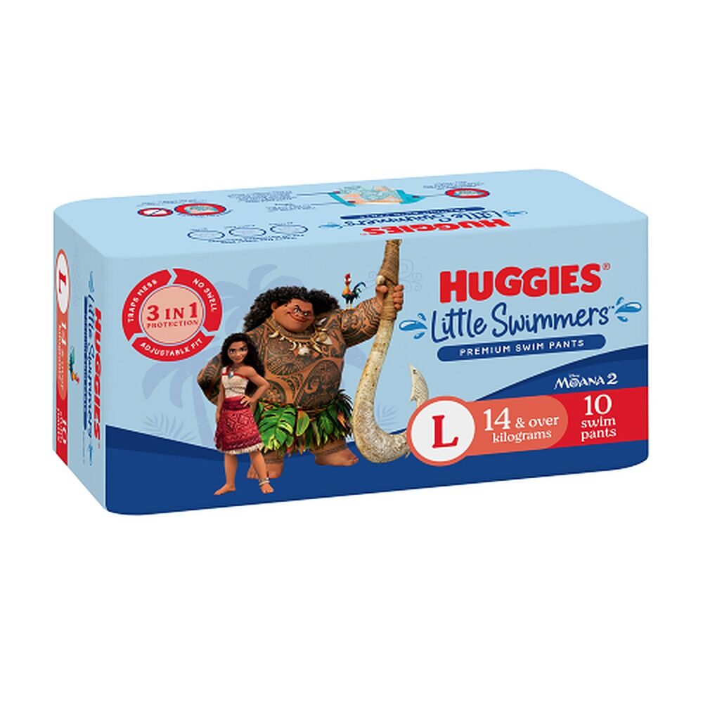 Huggies Little Swimmers Large Swim Pants, Pack of 10 x 3
