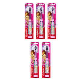 Colgate Kids Batman or Barbie Sonic Power Toothbrush Extra Soft 3+ Pack of 5