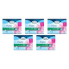 Tena InstaDry Long Length Pads 8 Pack x 6 Bundle of 5