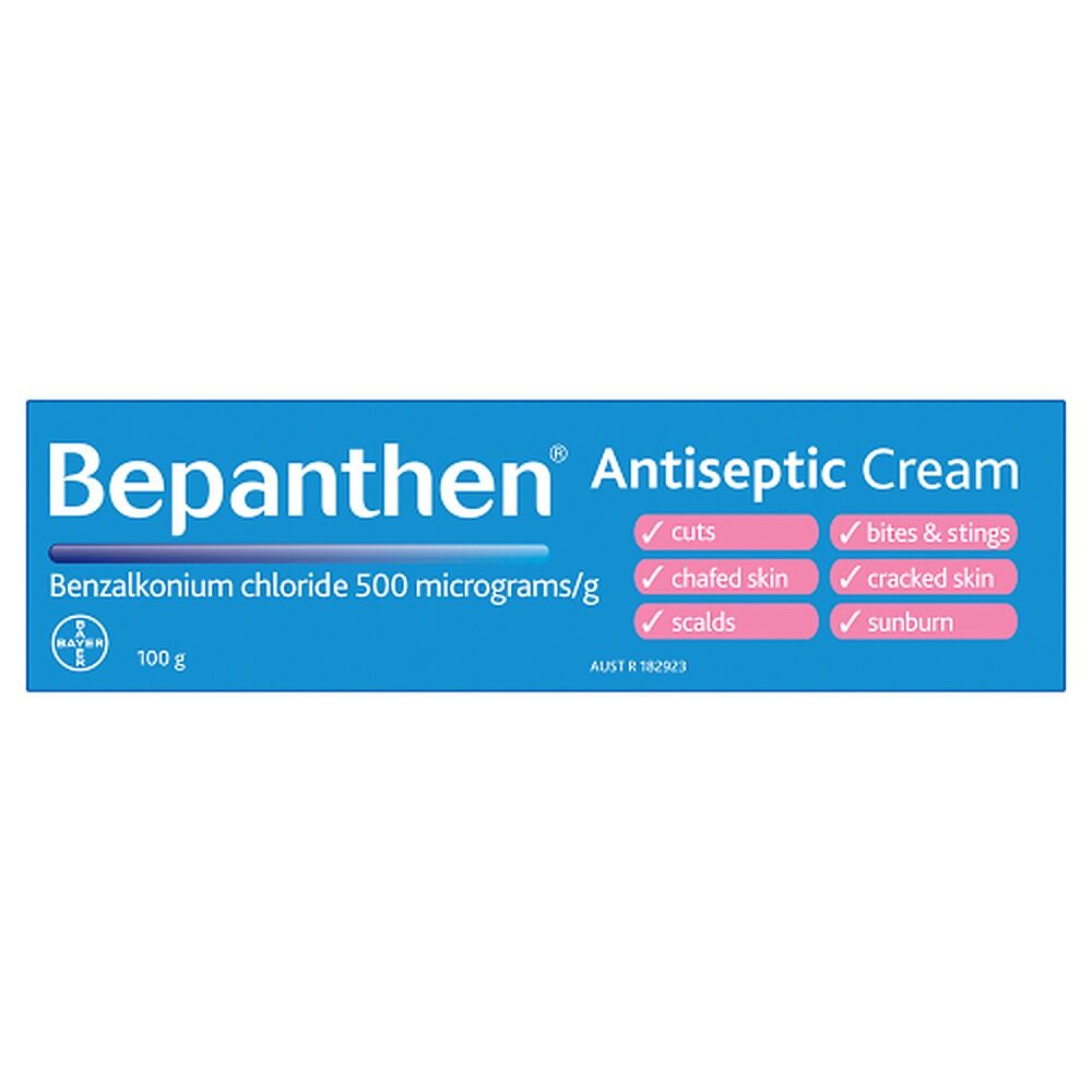 Bepanthen Antiseptic Soothing Cream 100g
