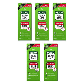 Ego Moov Head Lice Solution 200mL Pack of 5