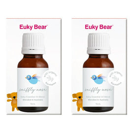 Euky Bear Sniffly Nose Baby Essential Oil Blend 15mL Pack of 2
