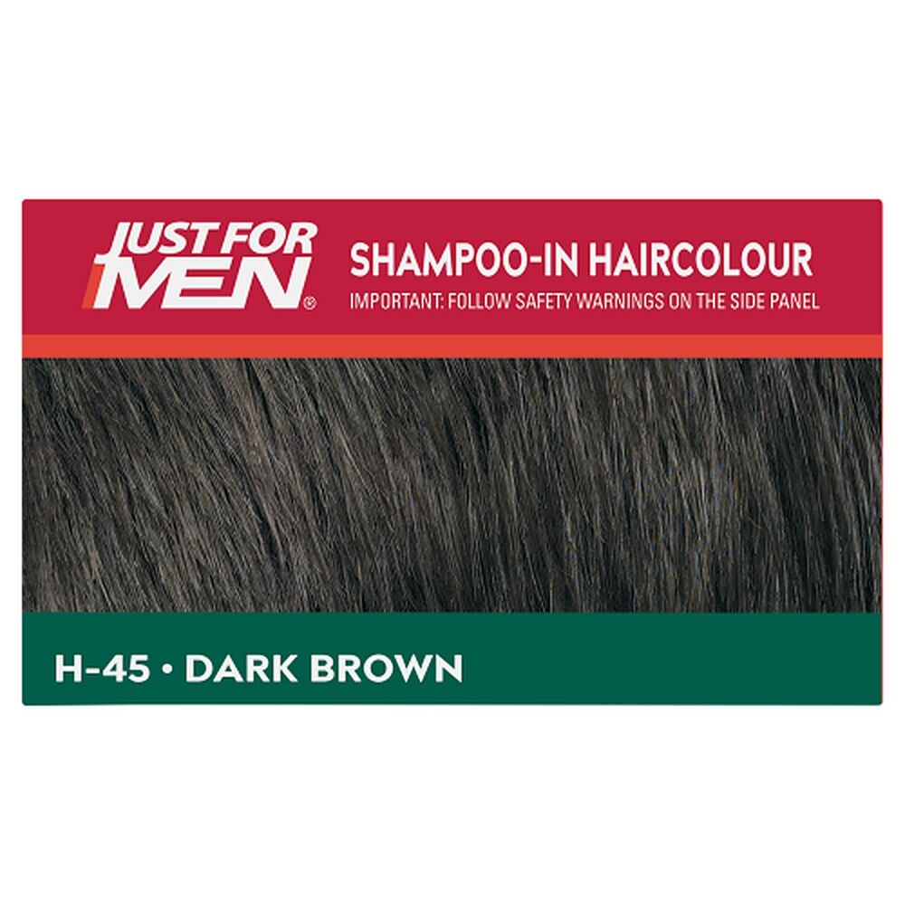 Just For Men Shampoo-In Haircolour Dark Brown 66mL