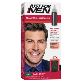 Just For Men Shampoo-In Haircolour Dark Brown 66mL