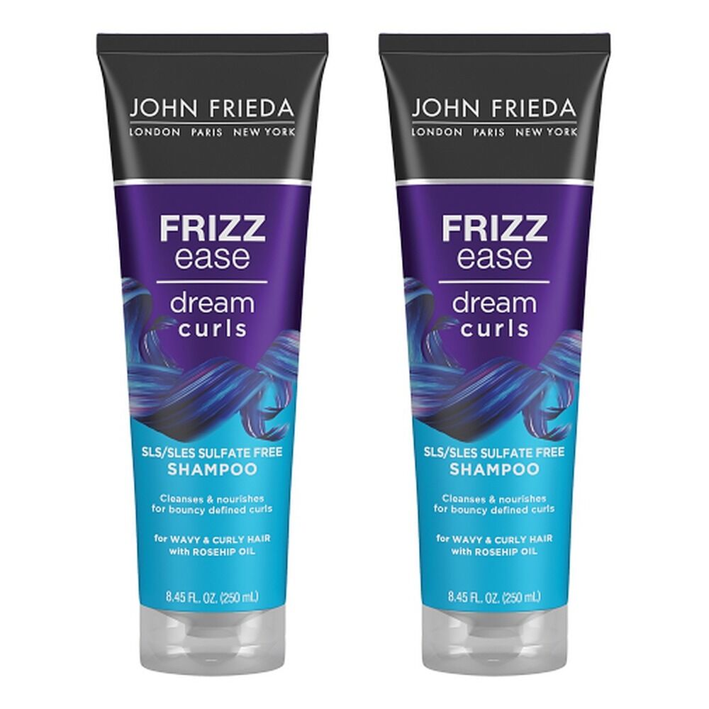 John Frieda Frizz Ease Dream Curls Shampoo with Jojoba Oil 250mL Pack of 2