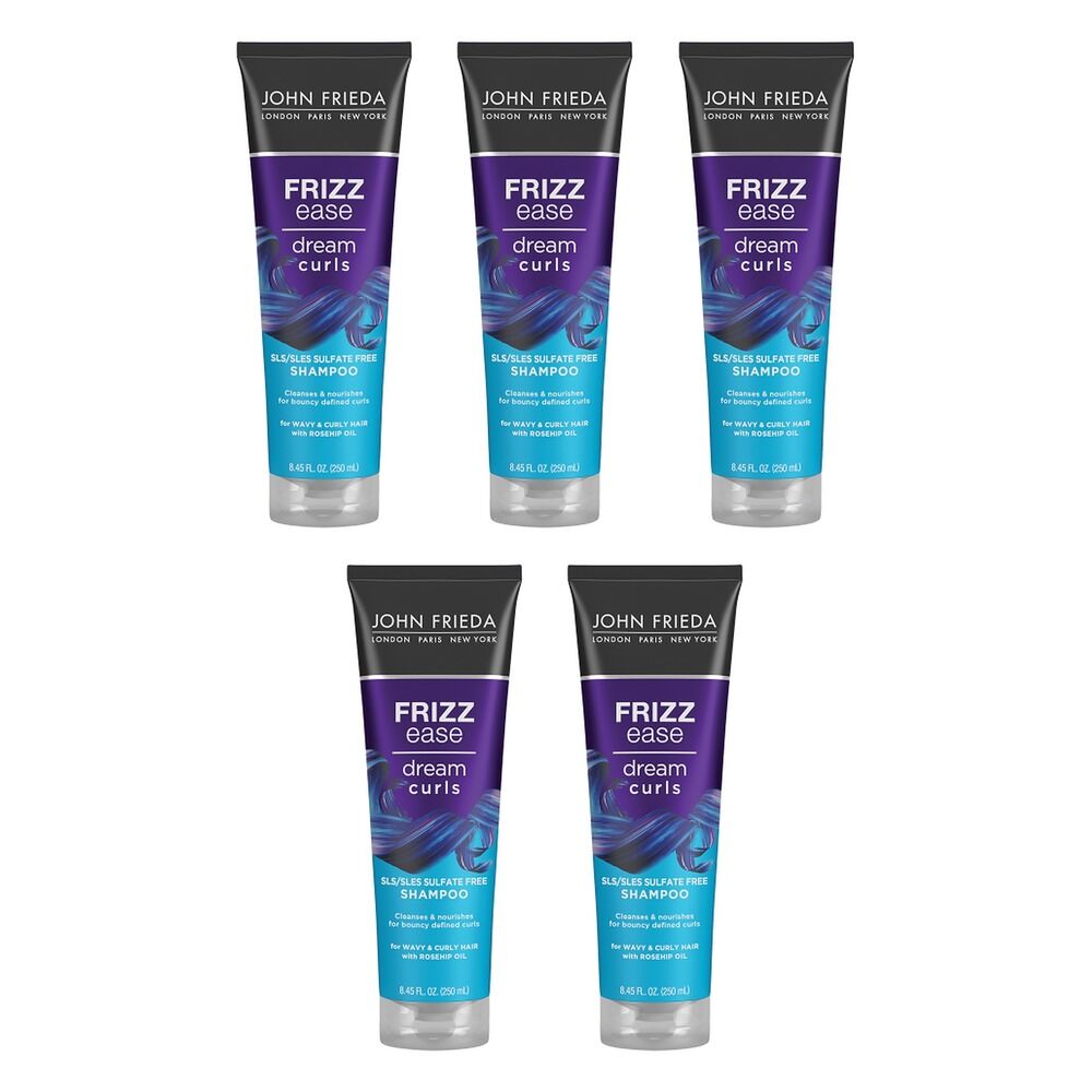 John Frieda Frizz Ease Dream Curls Shampoo with Jojoba Oil 250mL Pack of 5