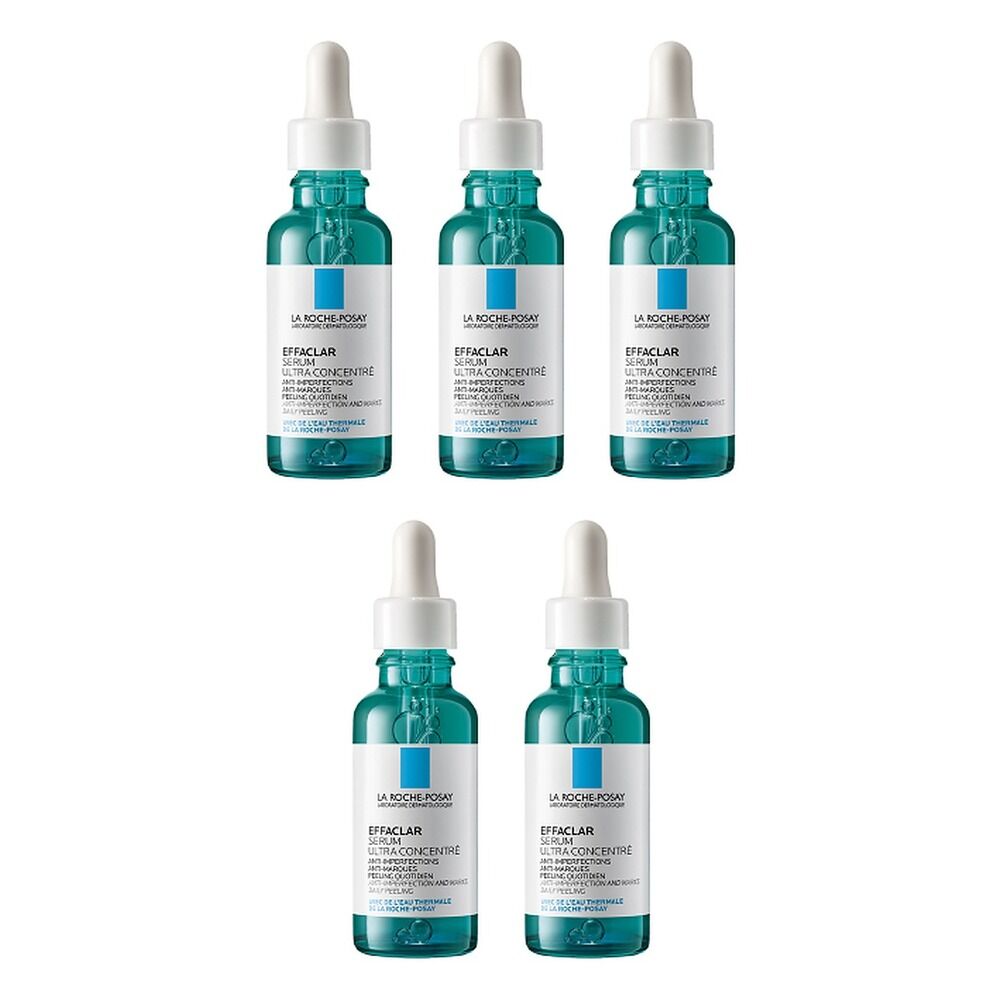 La Roche-Posay Effaclar Serum 30mL Pack of 5