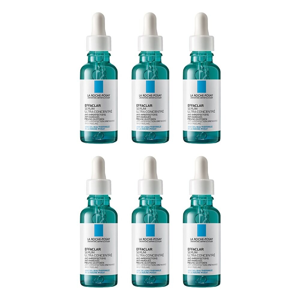 La Roche-Posay Effaclar Serum 30mL Pack of 6
