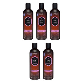 Hask Curl Care Moisturizing Shampoo 355mL Pack of 5