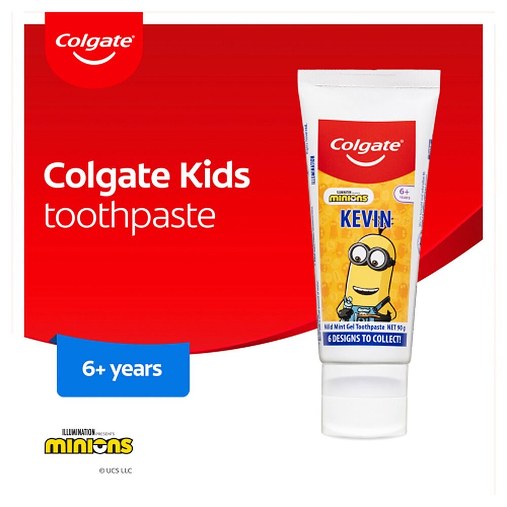 Colgate Kids Minions Mint Toothpaste 90g