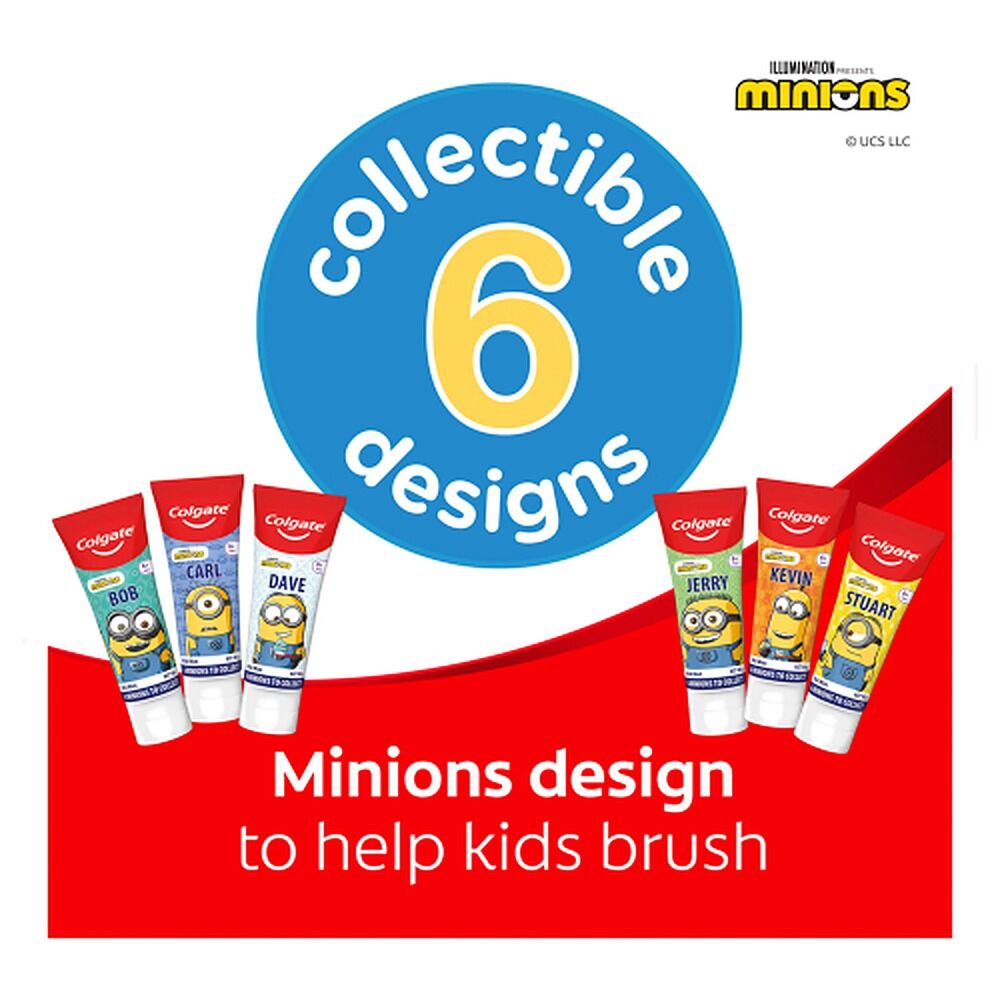 Colgate Kids Minions Mint Toothpaste 90g