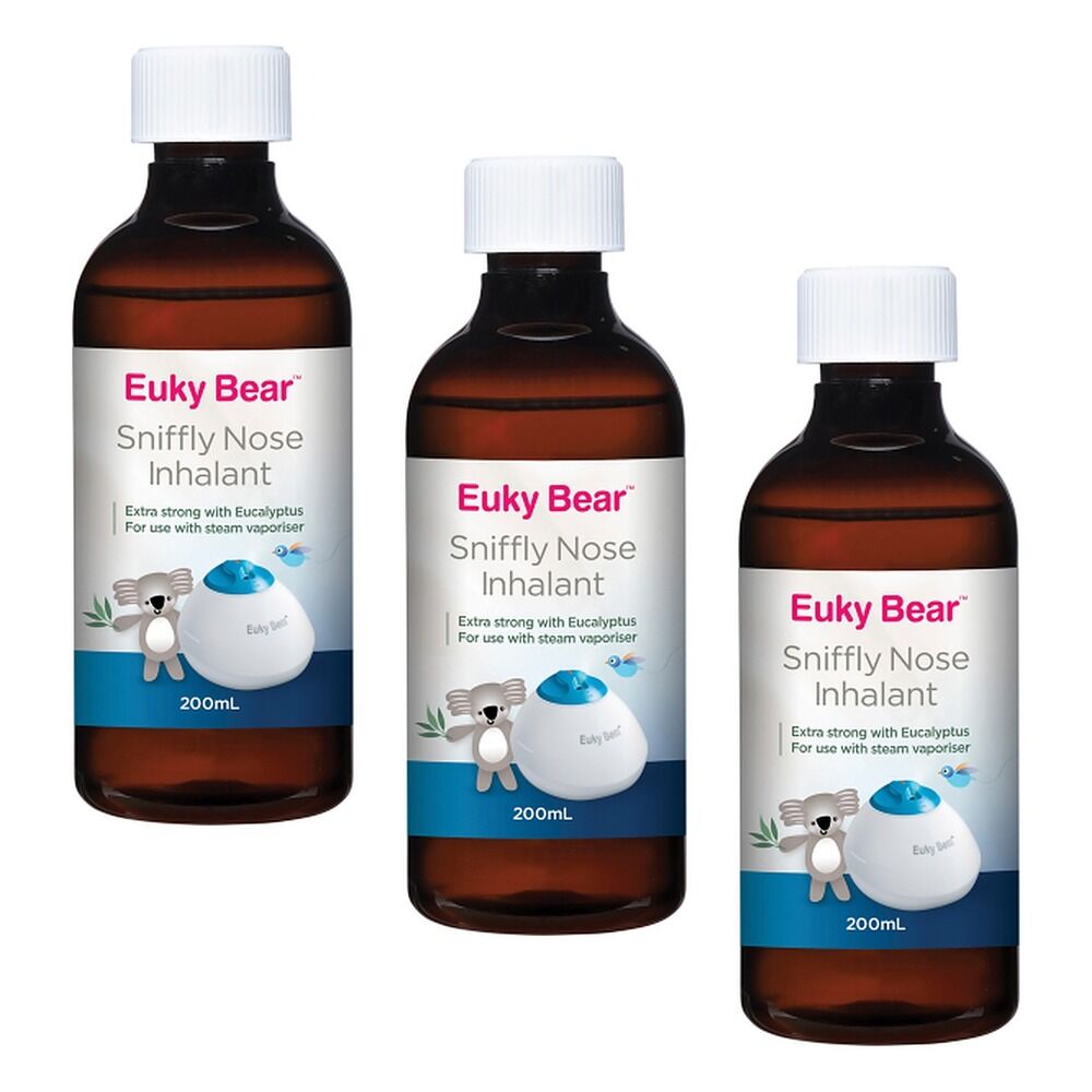 Euky Bear Inhalant 200mL Pack of 3