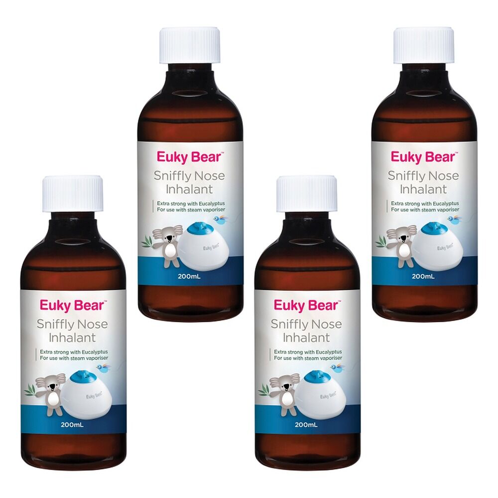 Euky Bear Inhalant 200mL Pack of 4