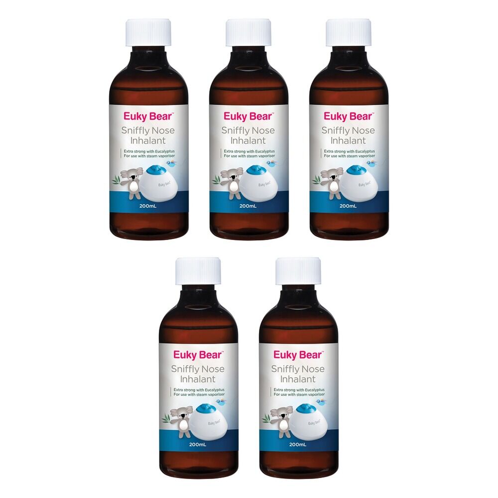 Euky Bear Inhalant 200mL Pack of 5