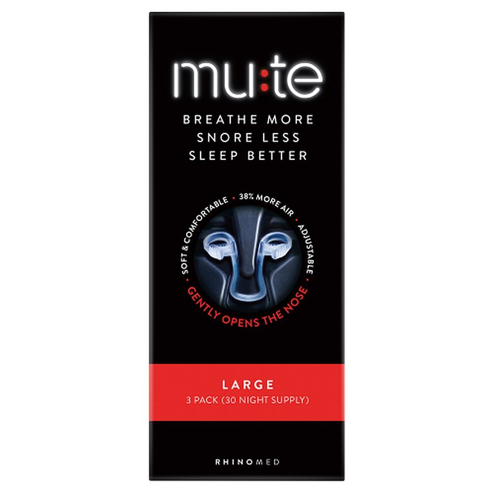 Mute Large Nasal Device 3 Pack