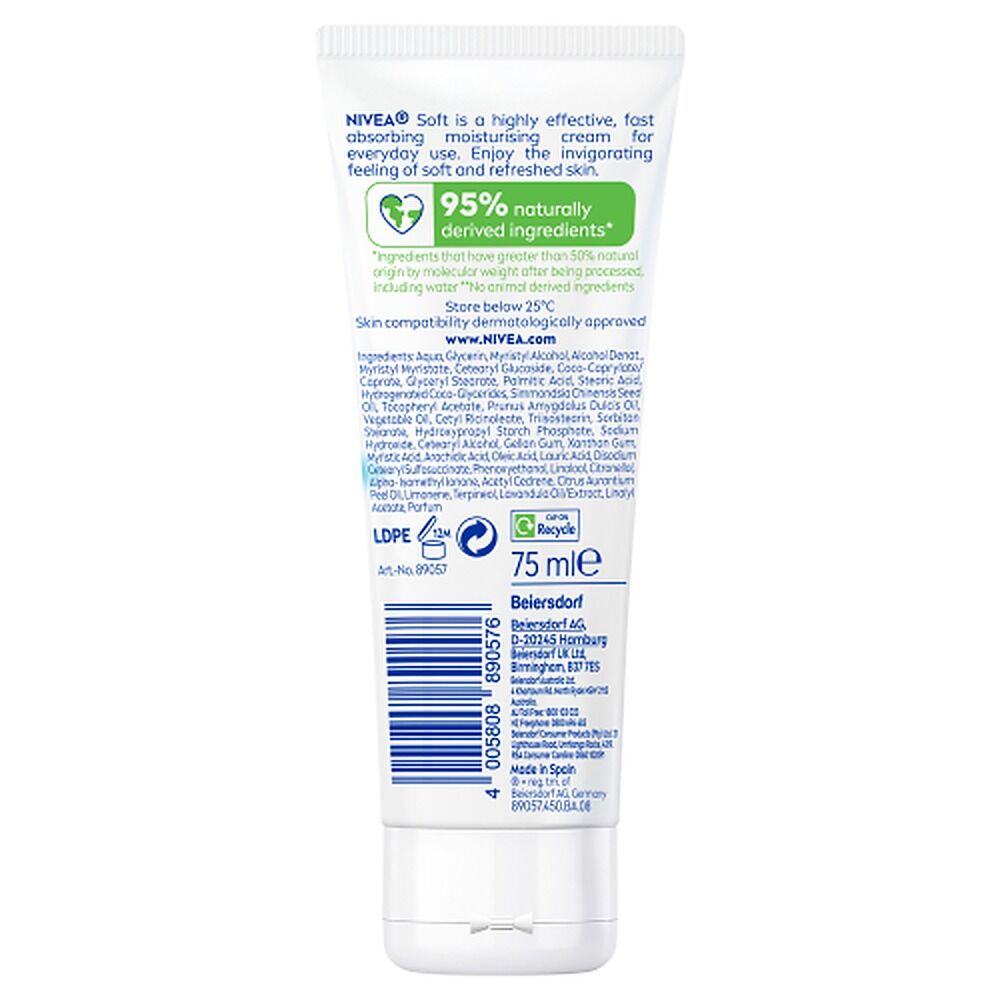 NIVEA Soft Moisturising Cream 75mL