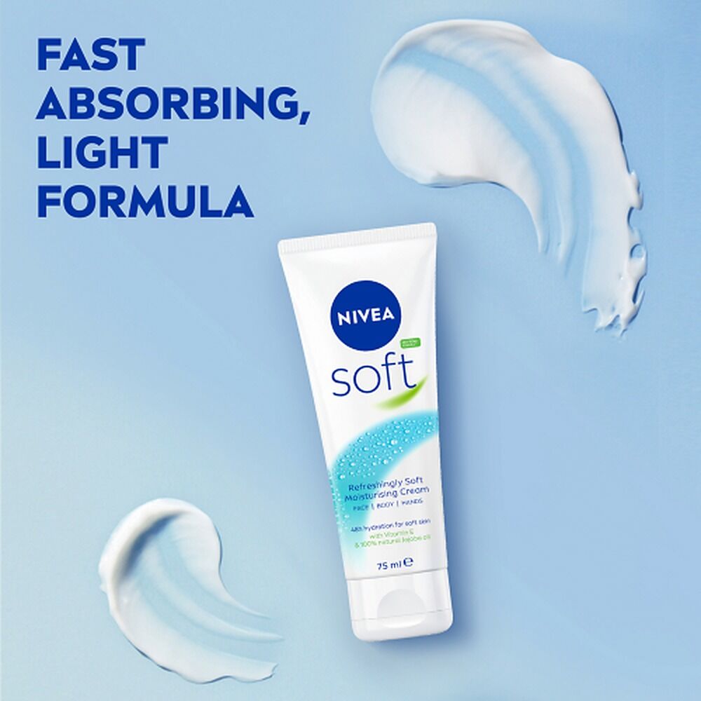 NIVEA Soft Moisturising Cream 75mL