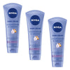 NIVEA Smooth Hands & Nail Care Hand Cream 100mL x 3 Bundle of 3
